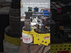 ماشین خم کردن لوله چینی CNC38 خم کردن سرو با کیفیت بالا با خم کردن فشار و سوراخ سوراخ